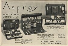 ASPREY COMPACTUS CASES Vintage ADVERTISMENT - 1936 - FOR GENTLEMEN picture