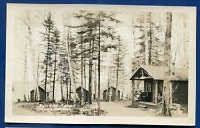 Jellison's Camps Rockwood Maine me real photo postcard RPPC picture