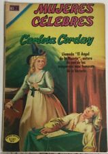 1970 SPANISH COMICS MUJERES CELEBRES #108  Painted Comic Book Cover Mexico picture