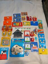 Assorted Peanuts Snoopy Vintage Items picture