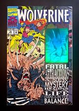 WOLVERINE #75 Newsstand UPC Hologram Cover 1st Bone Claws Marvel Comics 1993 picture