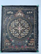 Unframed Thangka Painting On Canvas “Mandala” picture