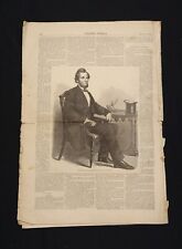 Harper's Weekly 8/27/1861 Partial Paper BOMBARDMENT FORT SUMTER Print LINCOLN picture