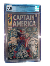 Captain America #107 (1968): NEW CGC 7.0 1st Appearance of Doctor Faustus picture
