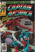 Captain America # 234 Duel in The Darkness Daredevil appearance June 1979 picture