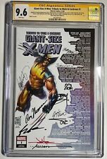 GIANT-SIZE X-MEN CGC SS 9.6 signed 11x LIEFLED CLAREMONT THOMAS Skyline Tan NM picture