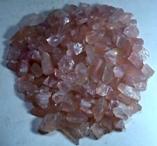 500 GM Tremendous Natural Cutting Grade Rose Quartz Crystals Lot From Pakistan picture