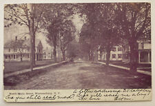 Vintage Postcard, Street View of North Main St, Warrensburg, NY picture