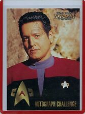Commander Chakotay. 1998 Star Trek Voyager Profiles Autograph Challenge Card #A picture