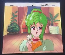  Idol Angel Yokoso Yoko - KYOKO HOSHIHANA anime cel B3 w/ Background BG-163 picture