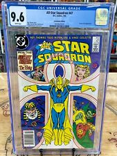 ALL-STAR SQUADRON  #47 CGC 9.6 Features Todd McFarlane Pencils Including Cover picture
