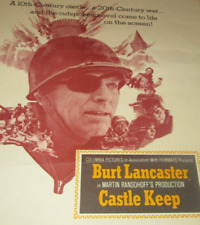 Castle Keep 1969 Burt Lancaster, Patrick O'Neal  Window Card Poster  22x14 great picture