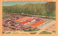 BURBANK CA WARNER BROS AND FIRST NATIONAL PICTURES VINTAGE POSTCARD 102323 S picture