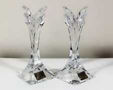 Discontinued 1990’s Vintage MIKASA Deco Style Crystal Candlestick Holders - Lot picture
