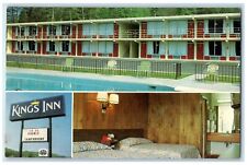 c1950's Kings Inn Motel Kingston Tennessee TN Multiview Vintage  Postcard picture