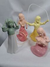 Lot of 4 Vintage Avon Perfume Bottles Lasso, Jump Rope & More picture