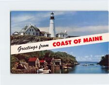 Postcard Greetings from Coast Of Maine USA picture