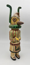 Antique 1920-30s Hopi Native American Carved Painted Cottonwood Kachina 14.5” picture