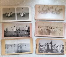 STEREOVIEW  Photos x6 - SPORTS LEISURE SEASIDE BATHING BEAUTIES  1900 picture