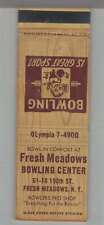 Matchbook Cover -  Fresh Meadows Bowling Center Fresh Meadows, NY picture