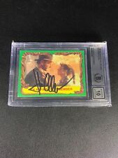 KAREN ALLEN SIGNED 1981 TOPPS RAIDERS OF THE LOST ARK #23 BAS AUTHENTIC 10 AUTO picture