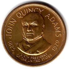 1825 1829 JOHN QUINCY ADAMS SIXTH PRESIDENT OF UNITED STATES MEDAL BRONZE UNC picture