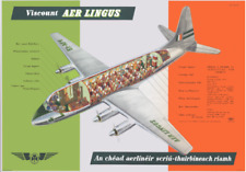 AER LINGUS VICKERS VISCOUNT POSTER picture