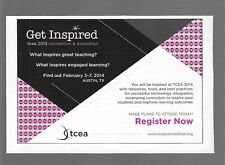 TCEA 2014 Convention & Exposition for Teachers Educators Austin TX 2013 Print Ad picture