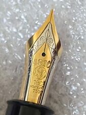 Vintage Montblanc 149 From 1960's  18C Gold F Nib Pen, With Box  very nice Works picture