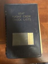USAF Flight Crew Check Lists T-33A Jet Fighter Vietnam Era 1968 picture