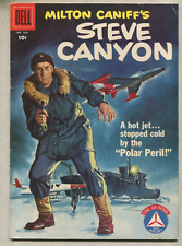 Milton Caniff's -Steve Canyon # 804 VG/FN  Polar Peril   Dell  Comics SA picture