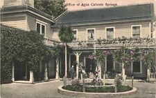 OFFICE BUILDING antique picture postcard AGUA CALIENTE SPRINGS CALIFORNIA CA picture