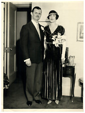 Lawrence Tibbett and His Wife, 1936 Vintage Silver Print, Lawrence Tibbett East picture