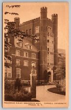 Prudence Risley Residence Hall Cornell University Ithaca NY C1910's Postcard L15 picture