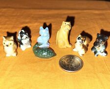 Vintage Miniature Ceramic Animal Figurines picture