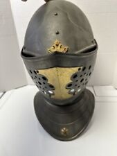 Vintage Medieval Knight Armor Helmet Replica Sca Larp Crusader Templar Metal picture
