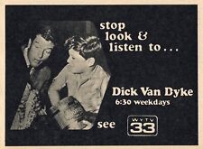 1975 WYTV YOUNGSTOWN,OHIO TV AD SEE THE DICK VAN DYKE & LARRY MATHEWS COOKIE JAR picture
