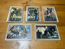 Vintage 1953 Topps Fighting Marines Trading Cards Lot of 5 picture