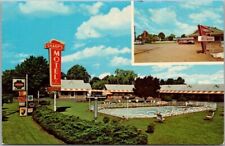 Knoxville, Tennessee Postcard SHARP'S MOTEL Highway 70 Roadside c1960s Unused picture