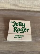 Vintage Matchbook:  Jolly Rogers Restaurant Est 1948 Match Ephemera Souvenir picture