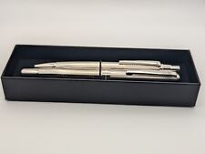 “Waldmann” Silver Sterling Silver 925 Model Pocket Fountain and Ballpoint Set picture