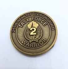 25th Infantry Div Lighting Task Force 2nd Brigade Commander Challenge Coin 40mm picture