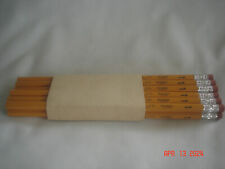 NEW / UNUSED Vintage SLEEVE of 12 MUSGRAVE PENCIL CO. Bonded Lead No. 1 PENCILS picture