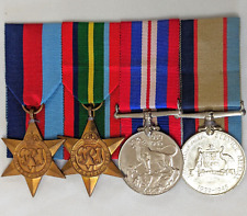 WW2 RAAF medals Flying Officer Yuile Royal Australian Air Force Headquarters picture