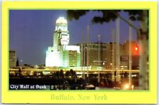 Postcard - City Hall at Dusk, Buffalo, New York, USA picture