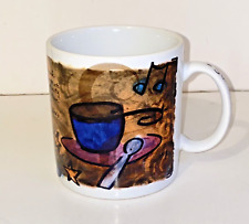 Vintage 1998 Starbucks Coffee Cup Mug Coffee Break Essentials Large 20 Oz picture