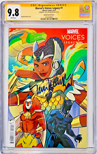 CGC Signature Series Signed Tessa Thompson Marvel's Voices Legacy #1 Graded 9.8 picture