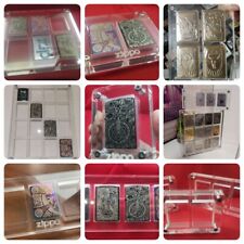 Crystal Acrylic Display Case Protective Holder Stand Box for Zippo Lighters picture