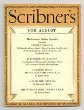 Scribner's Magazine Aug 1936 Vol. 100 #2 VG 4.0 picture