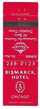 Bismarck Hotel-Chicago Vintage Matchbook Cover picture